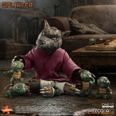 Teenage Mutant Ninja Turtles One:12 Collective Action Figure 1/12 Splinter 17 cm 0696198755190