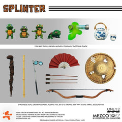 Teenage Mutant Ninja Turtles One:12 Collective Action Figure 1/12 Splinter 17 cm 0696198755190