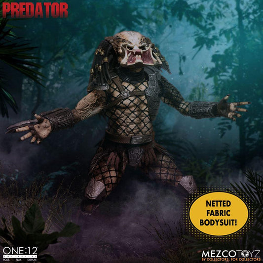 Predator Action Figure 1/12 Predator Deluxe Edition 17 cm 0696198761023