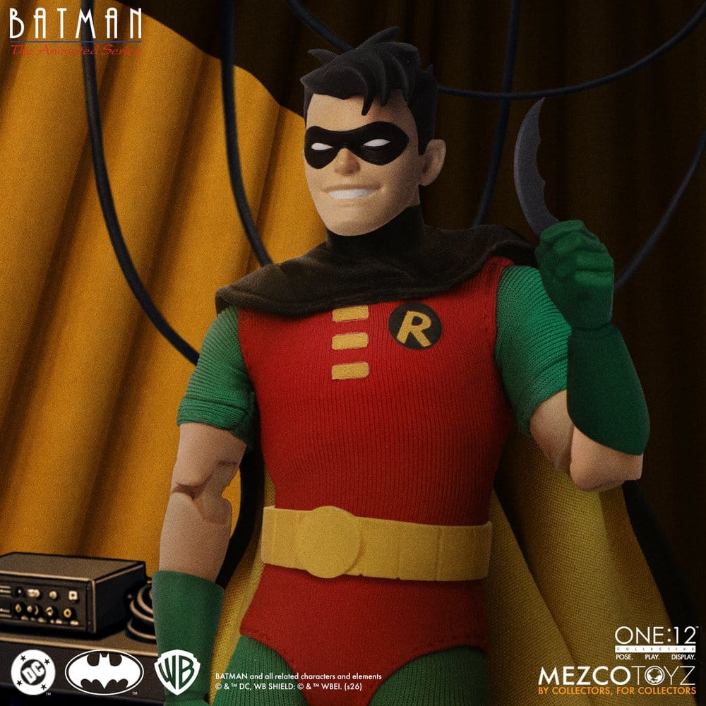 Batman: The Animated Series One:12 Collective Action Figure 1/12 Robin 17 cm 0696198761344