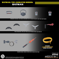 Batman: The Animated Series Action Figure 1/12 Batman 17 cm 0696198761375