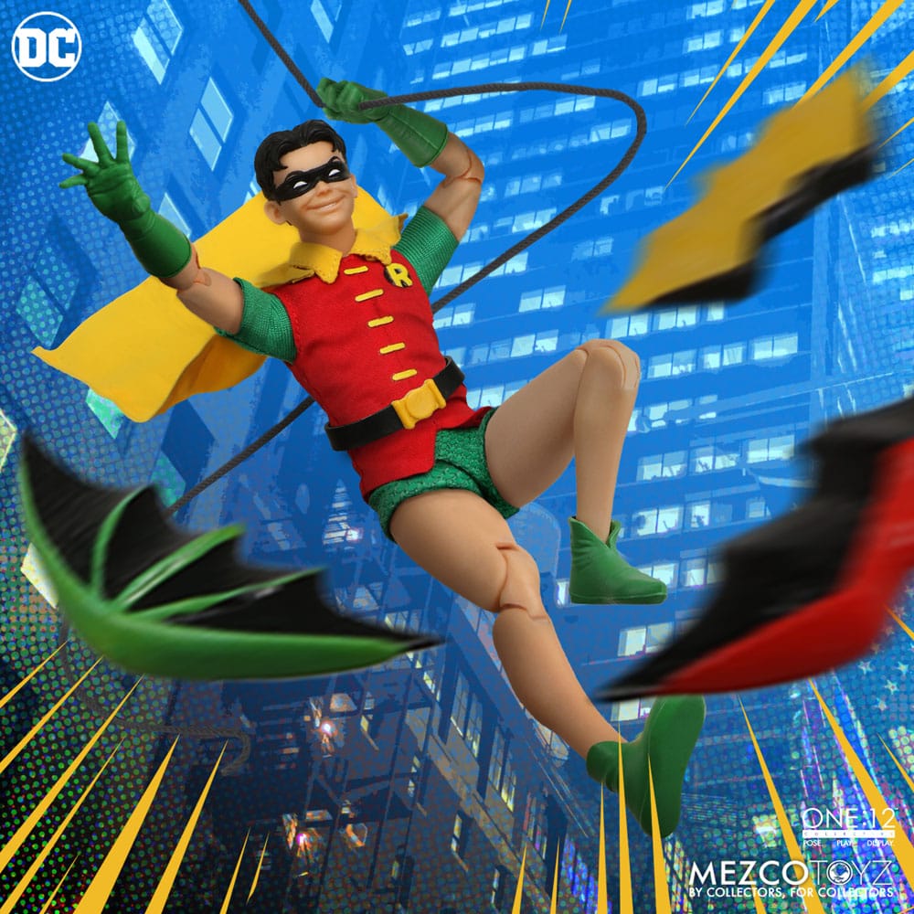 DC Comics Action Figure 1/12 Robin (Golden Age Edition) 16 cm 0696198761573