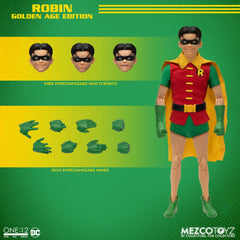 DC Comics Action Figure 1/12 Robin (Golden Age Edition) 16 cm 0696198761573