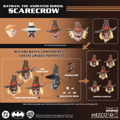 Batman: Die Zeichentrickserie One:12 Collective Actionfigur Scarecrow 17 cmBatman: The Animated Series One:12 Collective Action Figure Scarecrow 17 cmBatman, la série animée One:12 Collective figurine Scarecrow 17 cmBatman: la serie animada One:12 Collect 0696198762044