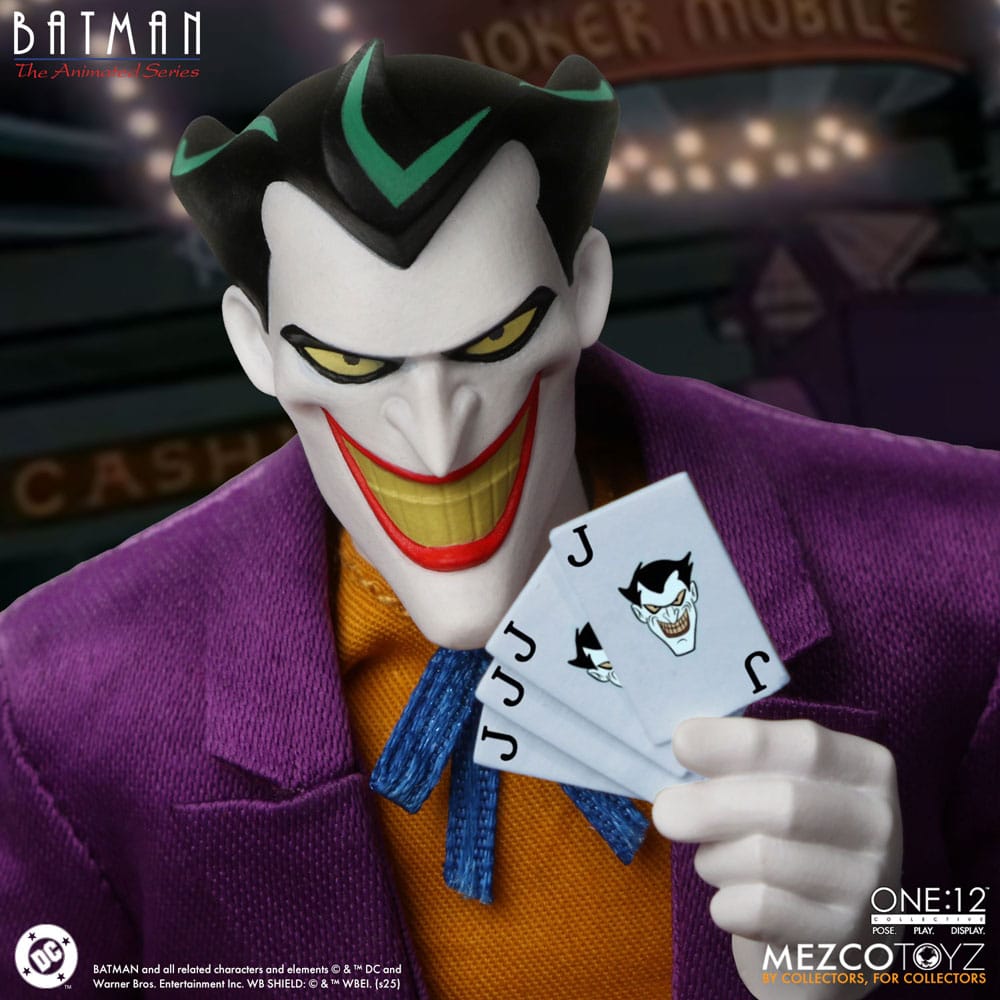 Batman: The Animated Series Action Figure 1/12 The Joker 17 cm 696198762358