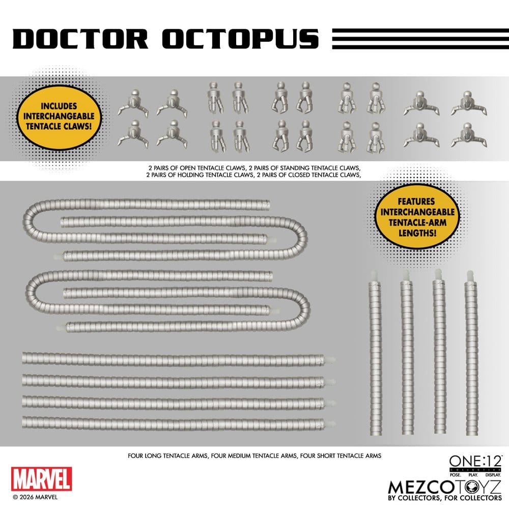 Marvel Comics One:12 Collective Action Figure 1/12 Doctor Octopus 16 cm 0696198762570