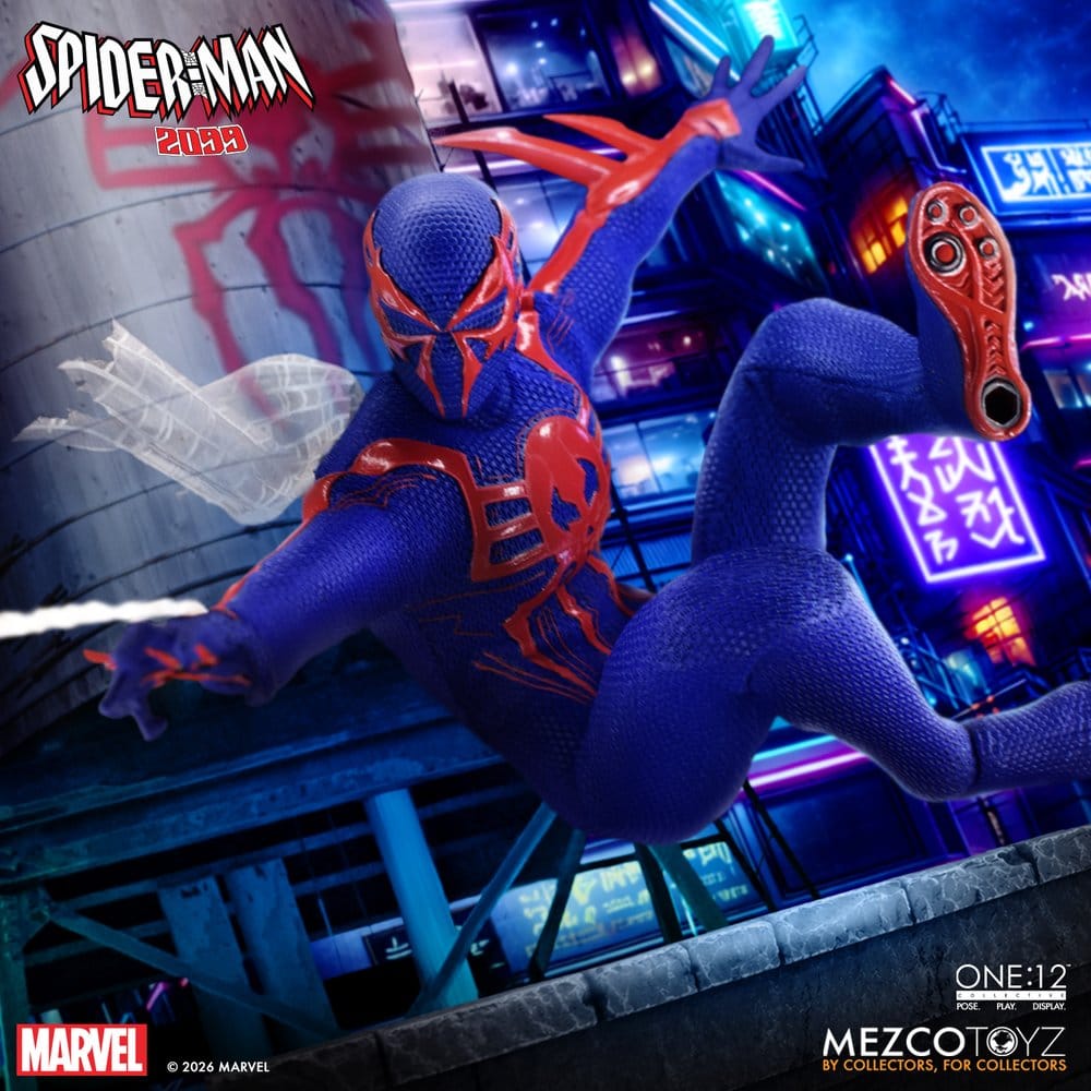 Marvel Comics One:12 Collective Action Figure 1/12 Spider-Man 2099 17 cm 0696198762860