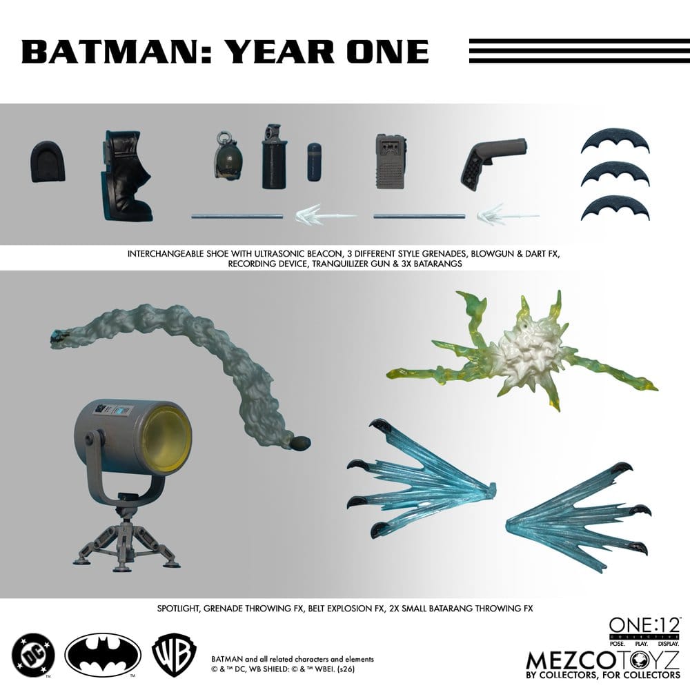 DC Comics Action Figure 1/12 Batman: Year One 17 cm 0696198763331