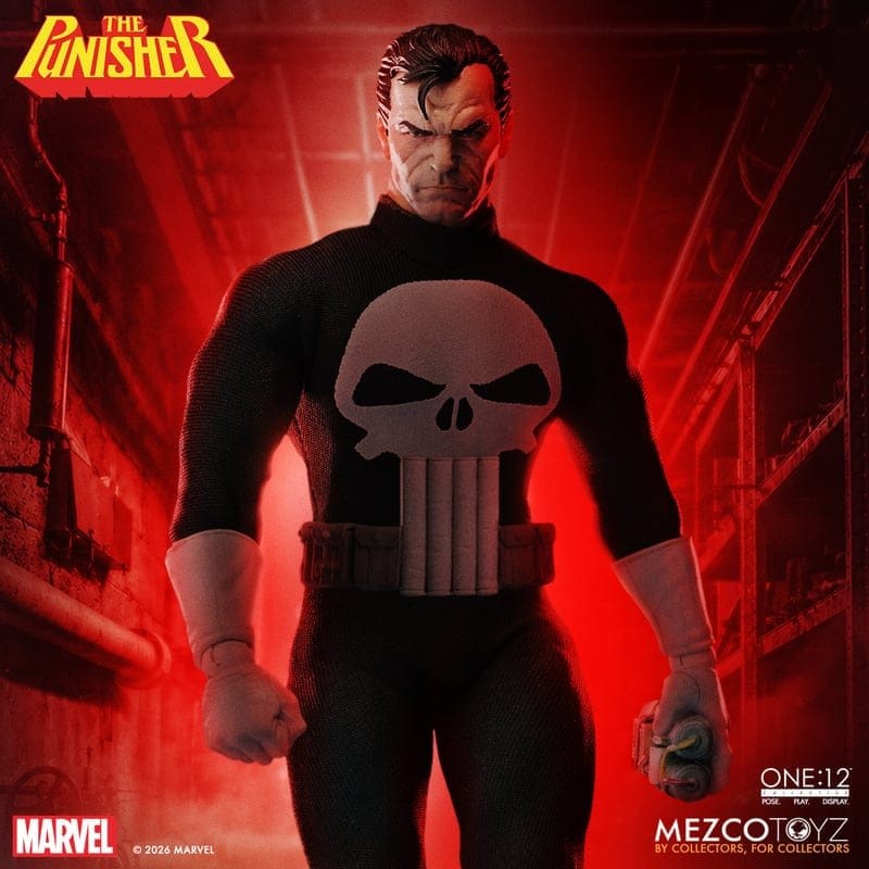 Marvel Comics One:12 Collective Action Figure 1/12 Punisher 17 cm 0696198763553