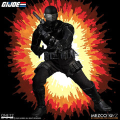 G.I. Joe Light-Up Action Figure 1/12 Snake Eyes Deluxe Edition 17 cm 0696198763911