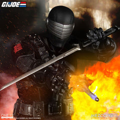 G.I. Joe Light-Up Action Figure 1/12 Snake Eyes Deluxe Edition 17 cm 0696198763911