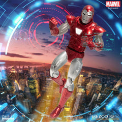 Marvel Action Figure 1/12 Iron Man (Silver Ce 0696198764925