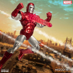 Marvel Action Figure 1/12 Iron Man (Silver Ce 0696198764925