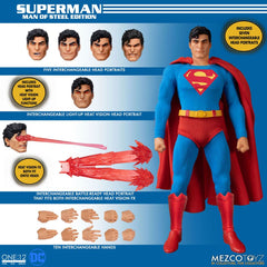 DC Comics Action Figure 1/12 Superman - Man of Steel Edition 16 cm 0696198765533