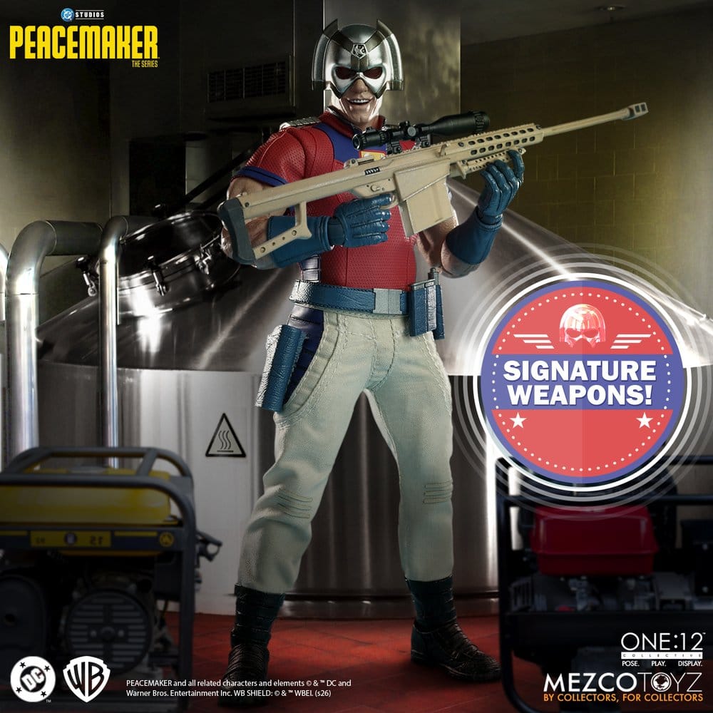 DC Comics One:12 Collective Action Figure 1/12 Peacemaker 17 cm 0696198765625