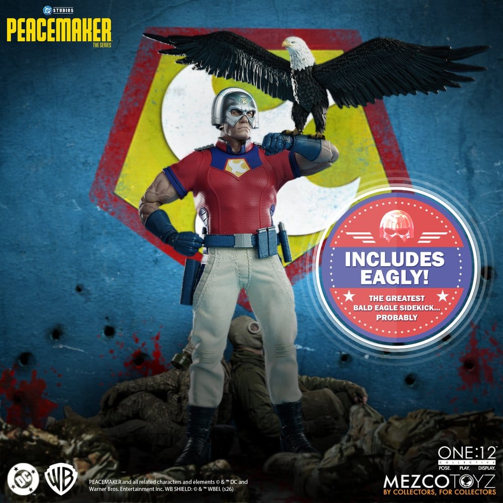 DC Comics One:12 Collective Action Figure 1/12 Peacemaker 17 cm 0696198765625