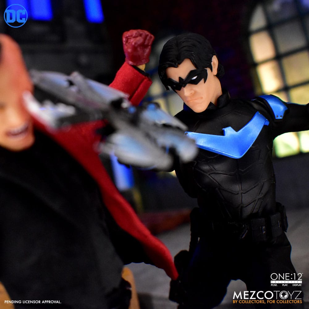 DC Comics Action Figure 1/12 Nightwing 17 cm 0696198765755