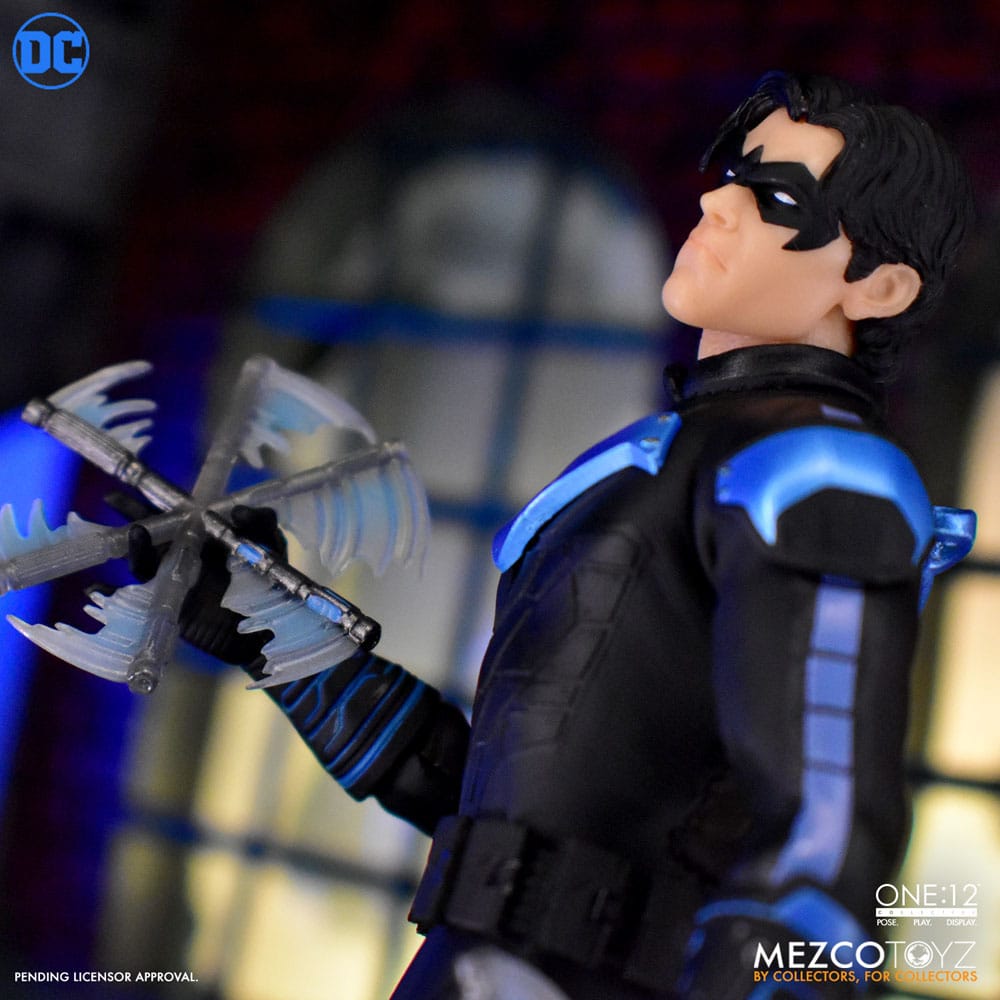 DC Comics Action Figure 1/12 Nightwing 17 cm 0696198765755
