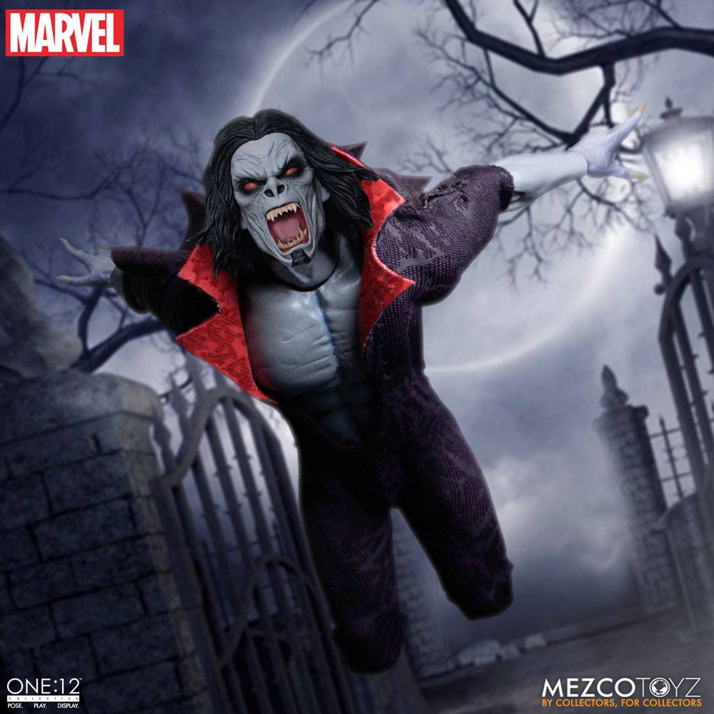 Marvel Universe Light-Up Action Figure 1/12 Morbius 17 cm 0696198769401