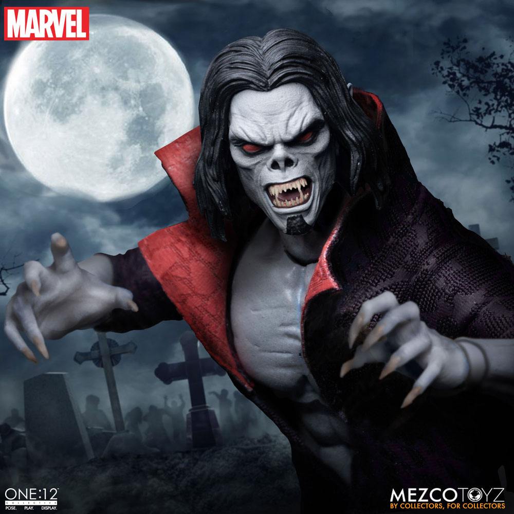 Marvel Universe Light-Up Action Figure 1/12 Morbius 17 Cm - Amuzzi