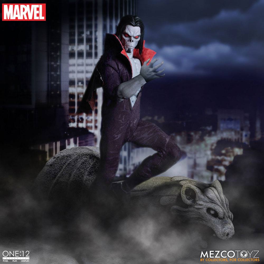 Marvel Universe Light-Up Action Figure 1/12 Morbius 17 Cm - Amuzzi