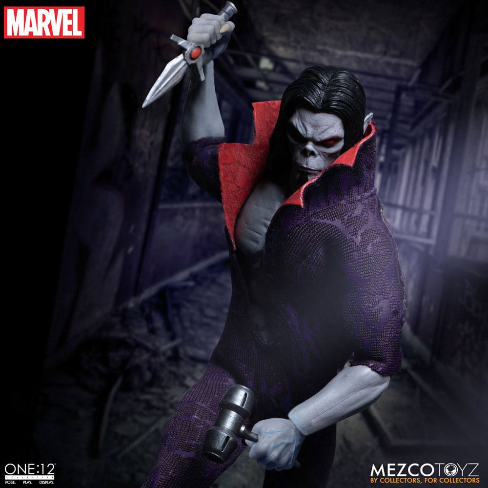Marvel Universe Light-Up Action Figure 1/12 Morbius 17 cm 0696198769401