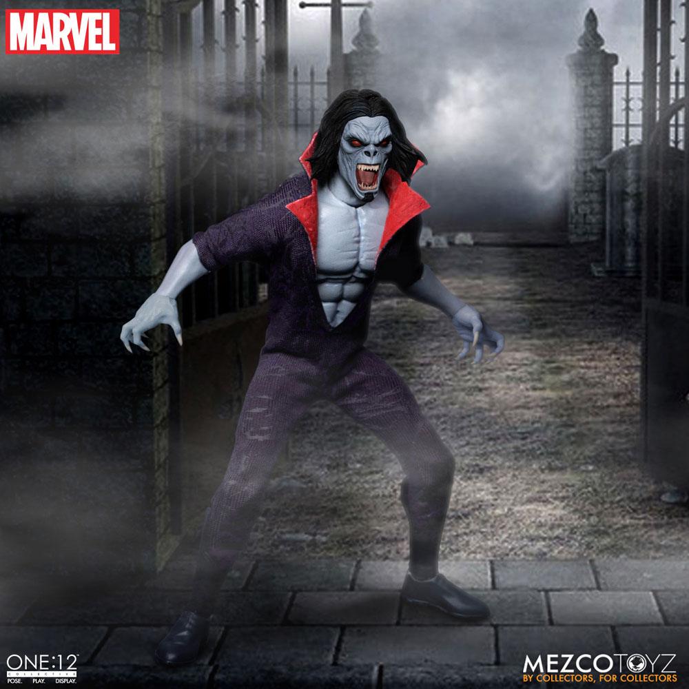 Marvel Universe Light-Up Action Figure 1/12 Morbius 17 Cm - Amuzzi