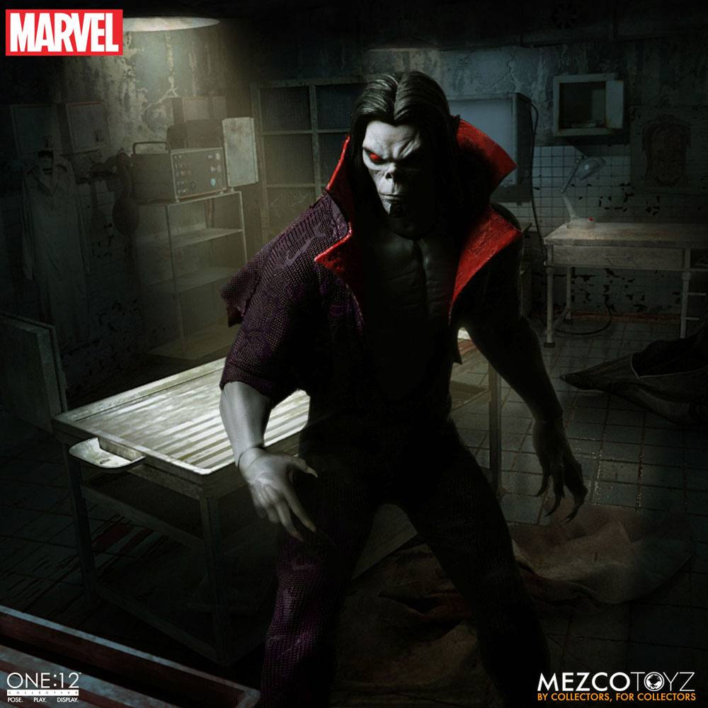 Marvel Universe Light-Up Action Figure 1/12 Morbius 17 cm 0696198769401