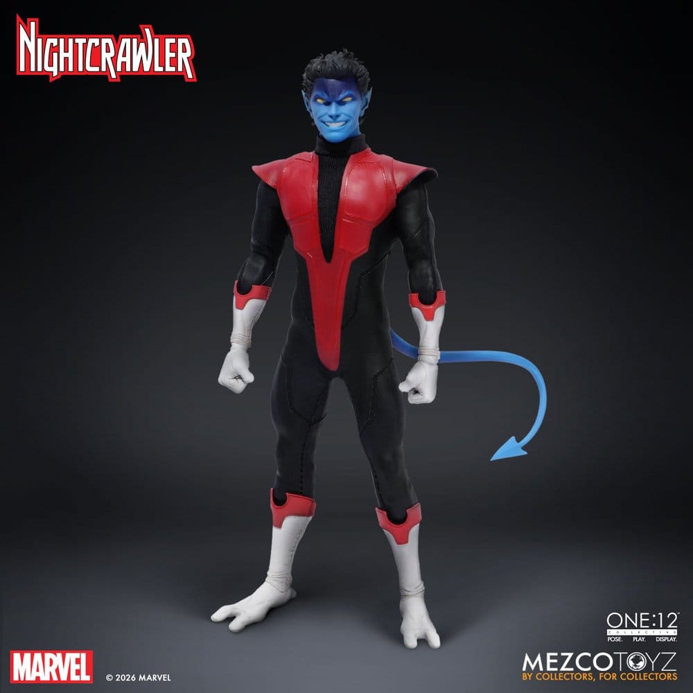 Marvel X-Men One:12 Collective Action Figure 1/12 Nightcrawler 16 cm 0696198769975