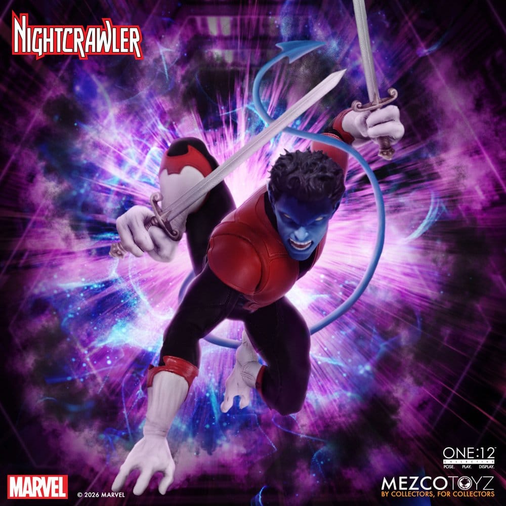Marvel X-Men One:12 Collective Action Figure 1/12 Nightcrawler 16 cm 0696198769975