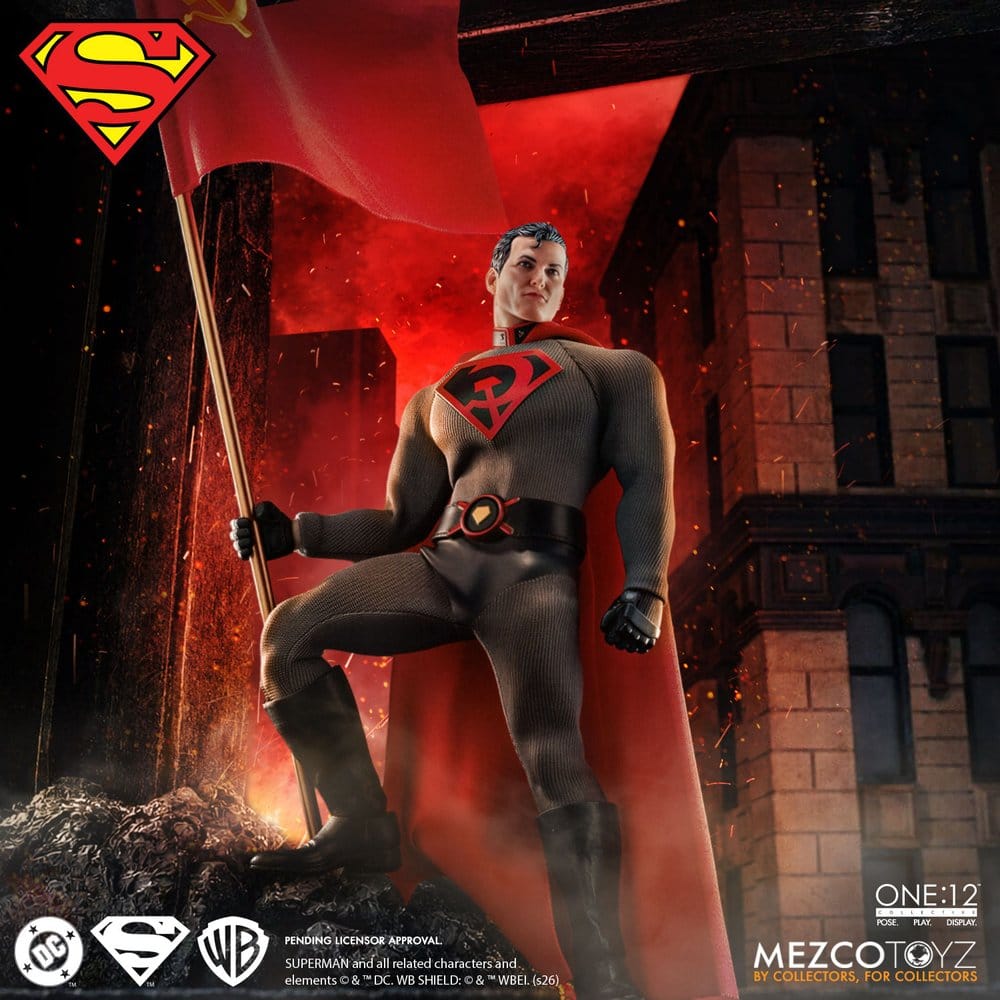 DC Comics One:12 Collective Actionfigur 1/12 Superman: Red Son 17 cmDC Comics One:12 Collective Action Figure 1/12 Superman: Red Son 17 cmDC Comics One:12 Collective figurine 1/12 Superman: Red Son 17 cmDC Comics One:12 Collective Figura 1/12 Superman: Re 0696198770063