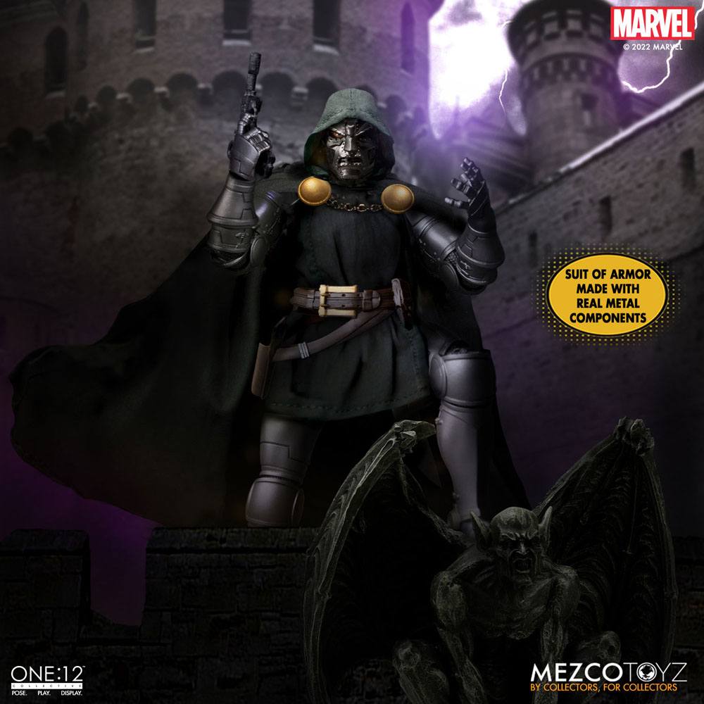 Marvel Action Figure 1/12 Doctor Doom 17 cm 696198772722