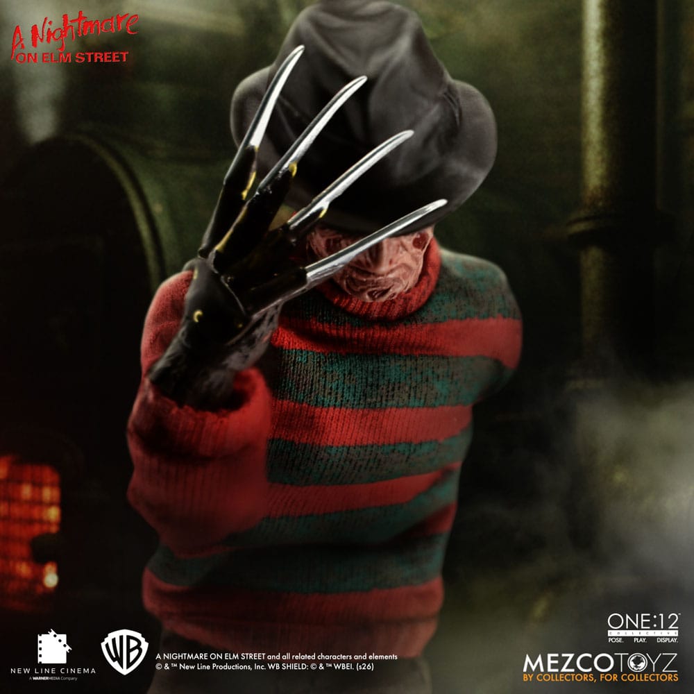 Nightmare On Elm Street Action Figure 1/12 Freddy Krueger 17 cm 0696198773903