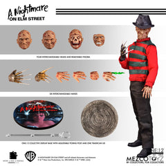 Nightmare On Elm Street Action Figure 1/12 Freddy Krueger 17 cm 0696198773903