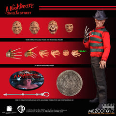 Nightmare On Elm Street Action Figure 1/12 Freddy Krueger 17 cm 0696198773903