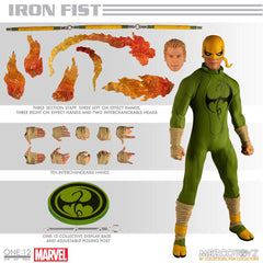 Marvel Comics One:12 Collective Action Figure 1/12 Iron Fist 17 cm 0696198775006