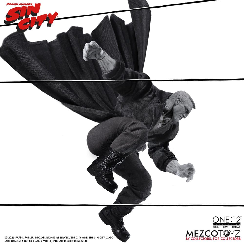Sin City Action Figure 1/12 Marv 17 cm 0696198775129