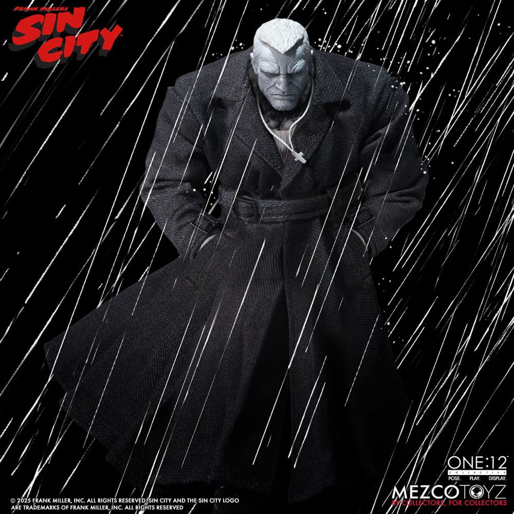 Sin City Action Figure 1/12 Marv 17 cm 0696198775129
