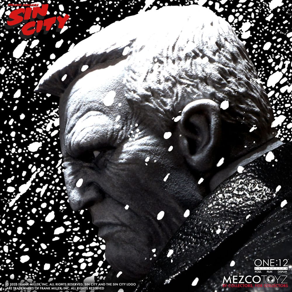 Sin City Action Figure 1/12 Marv 17 cm 0696198775129