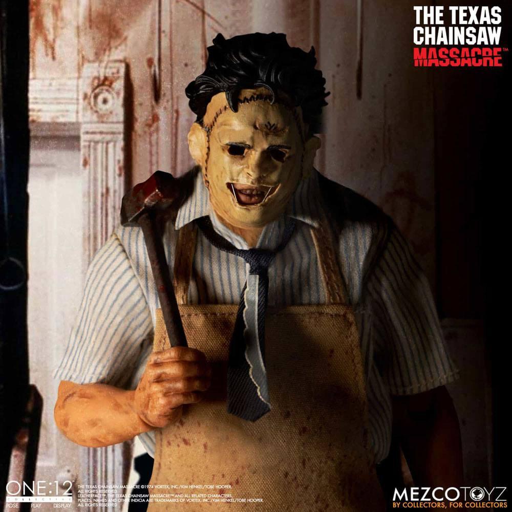 Texas Chainsaw Massacre Action Figure 1/12 Leatherface Deluxe Edition 17 cm 0696198775259