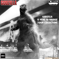 Godzilla (1954) Kaiju Collective Action Figure Godzilla - Black & White Edition 20 cm 0696198776201