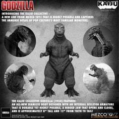 Godzilla (1954) Kaiju Collective Action Figure Godzilla - Black & White Edition 20 cm 0696198776201