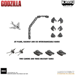 Godzilla (1954) Kaiju Collective Action Figure Godzilla - Black & White Edition 20 cm 0696198776201