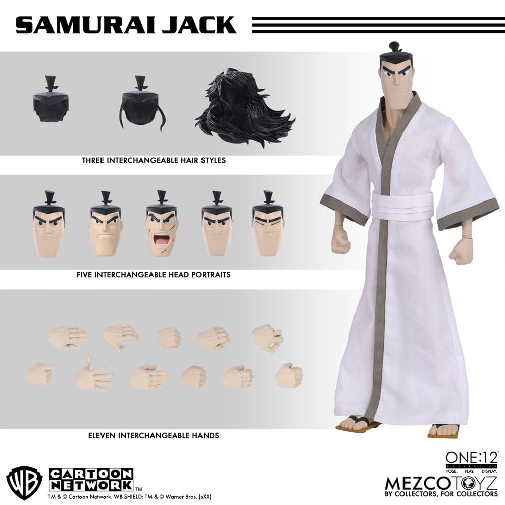 Samurai Jack Action Figure 1/12 Samurai Jack 17 cm 0696198777154