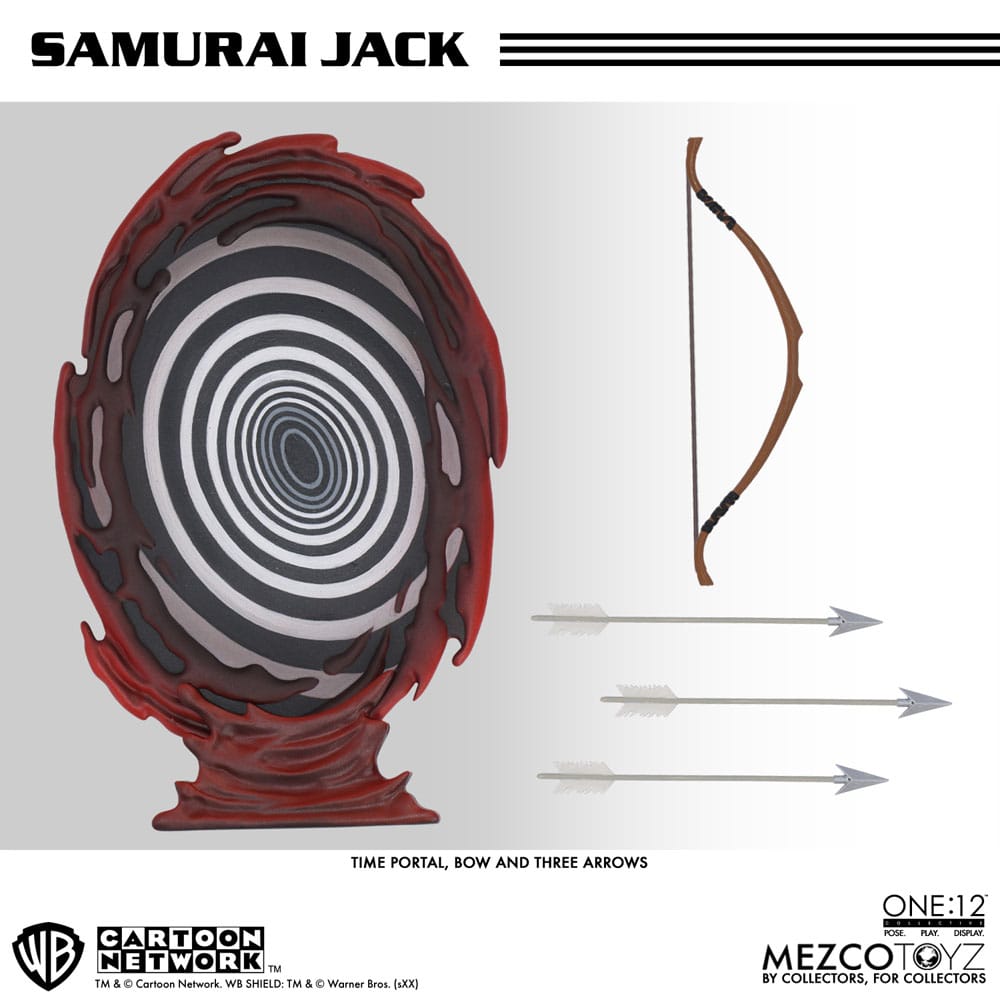 Samurai Jack Action Figure 1/12 Samurai Jack 17 cm 0696198777154