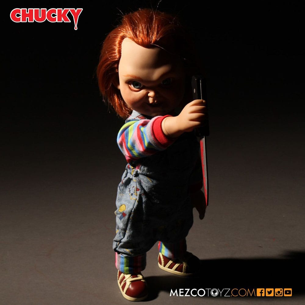 Child´s Play Talking Sneering Chucky 38 cm  0696198780024