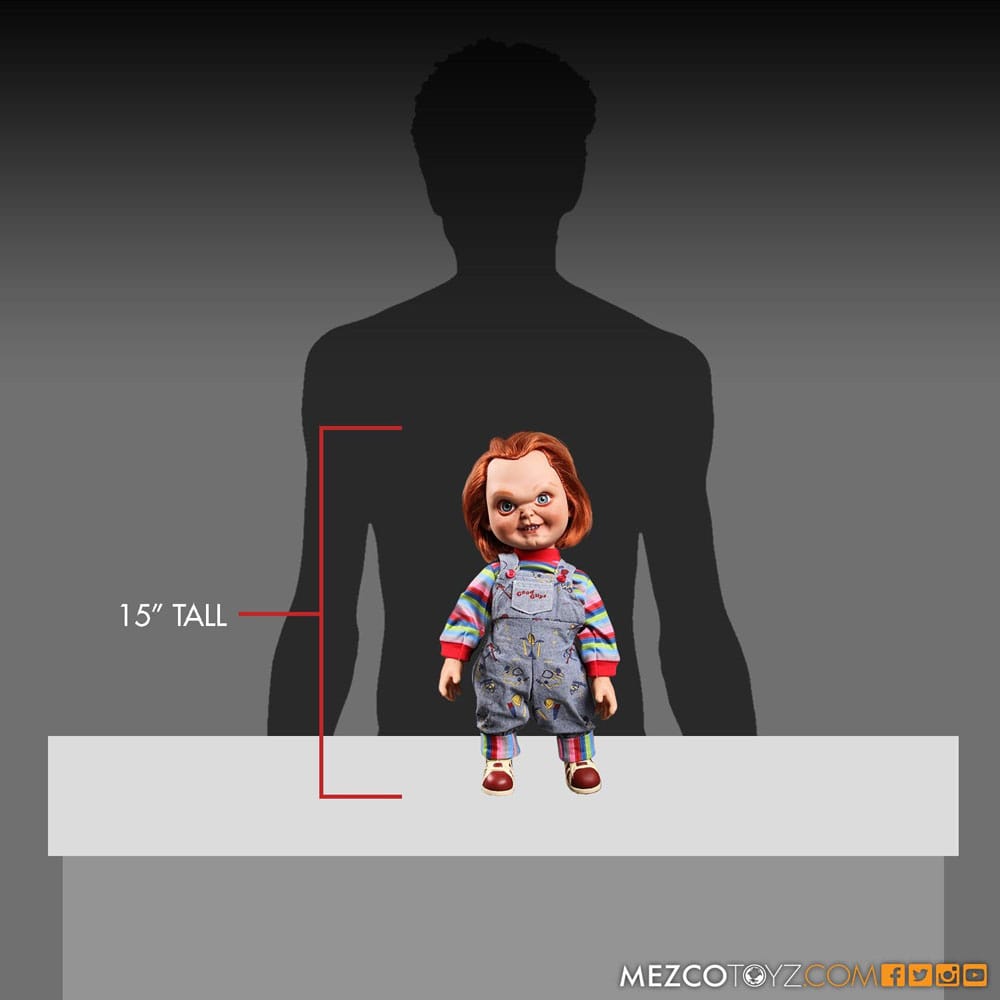 Child´s Play Talking Sneering Chucky 38 cm 0696198780023