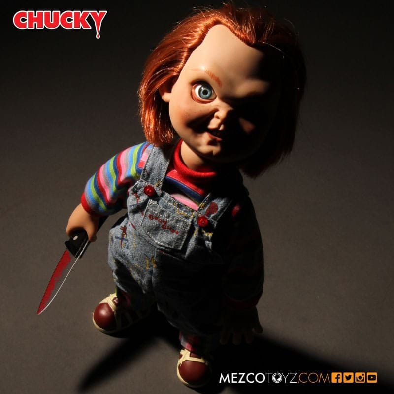 Child´s Play Talking Sneering Chucky 38 cm 0696198780023
