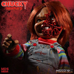 Child´s Play 3 Designer Series Talking Pizza Face Chucky 38 cm 0696198780208