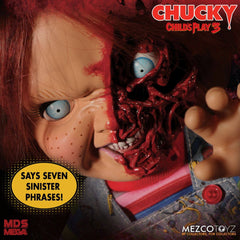 Child´s Play 3 Designer Series Talking Pizza Face Chucky 38 cm 0696198780208